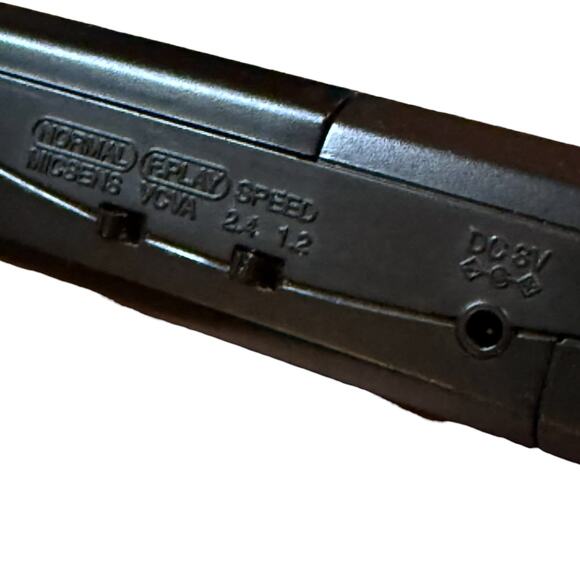 Vintage Olympus Pearlcorder S713 Microcassette Recorder Black VCVA RUNS - Picture 8 of 13